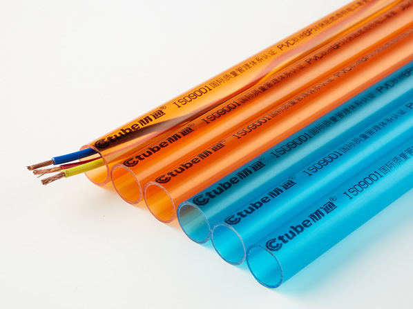 PVC透明紅藍(lán)線管