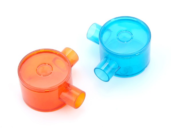 PVC紅藍透明圓通接線底盒 PVC紅藍透明圓通接線底盒