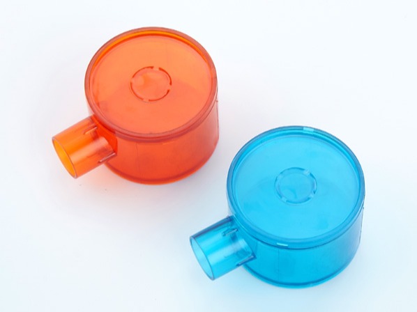 PVC紅藍透明圓通接線底盒 PVC紅藍透明圓通接線底盒